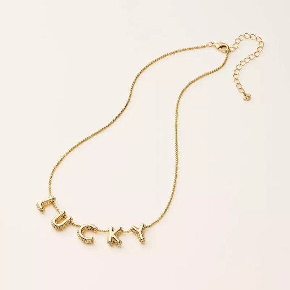 kate spade Jewelry - Lucky Bubble Chain Necklace - kate spade new york x Target Gold - NEW